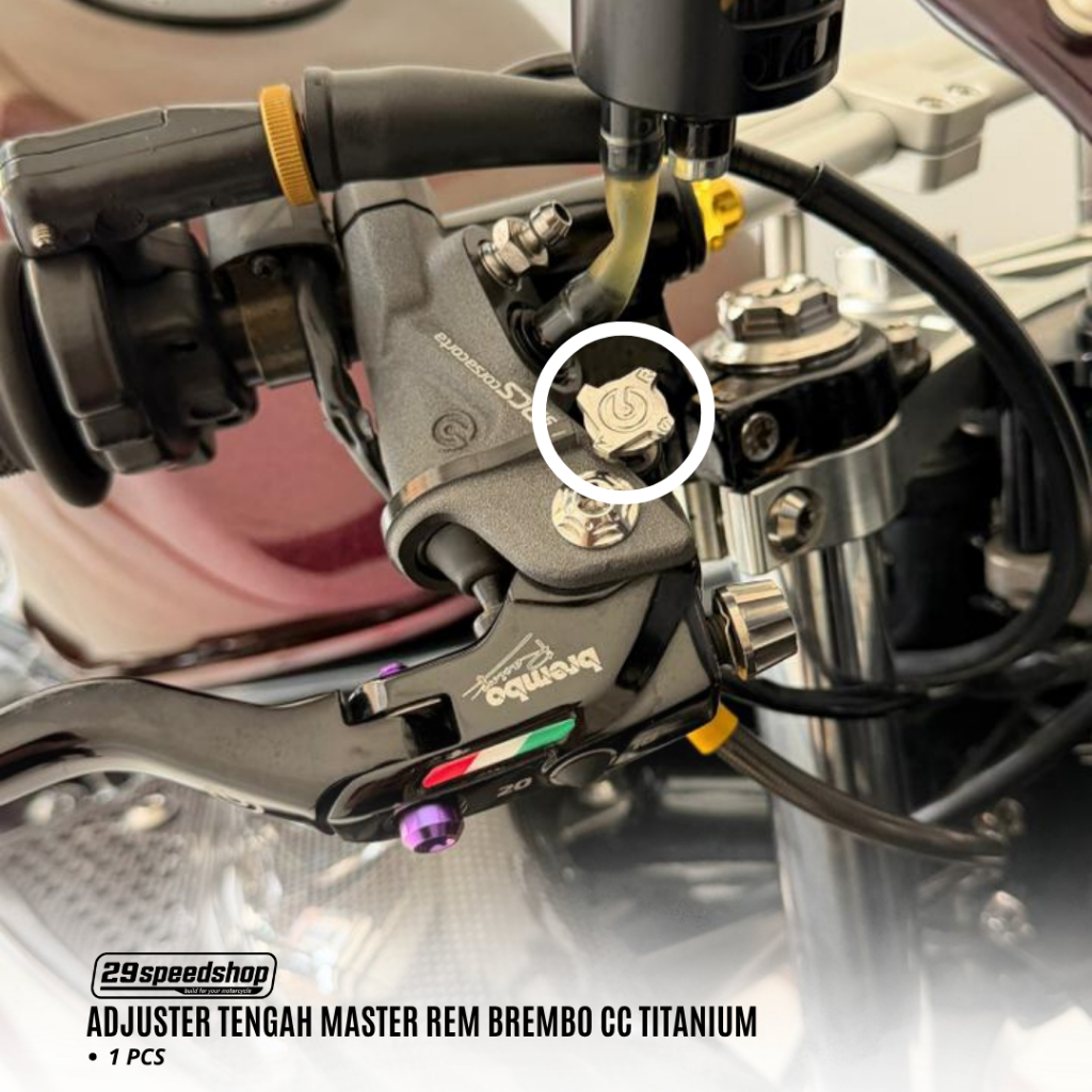 ADJUSTER MASTER REM BREMBO RCS CC TITANIUM