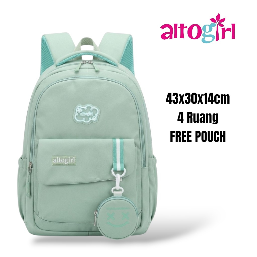 Tas Alto Girl 74111 Ransel Anak Sekolah Perempuan Sport Bag