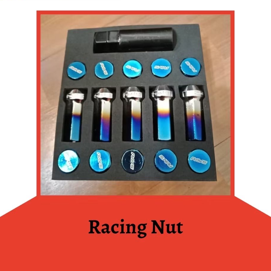 Racing Nut / Baut Roda Rays Official Panjang