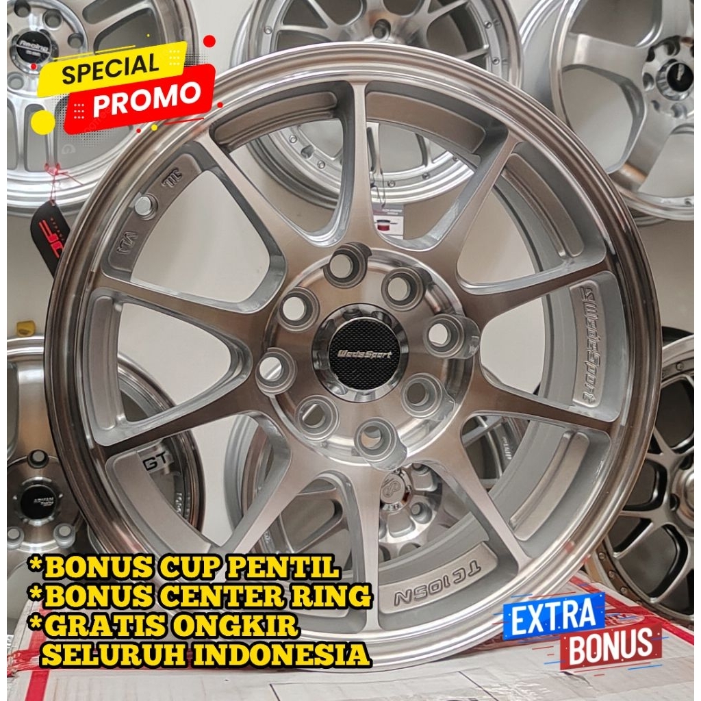 (Special promo) velg mobil Wedssport tc105x R14 (baru)