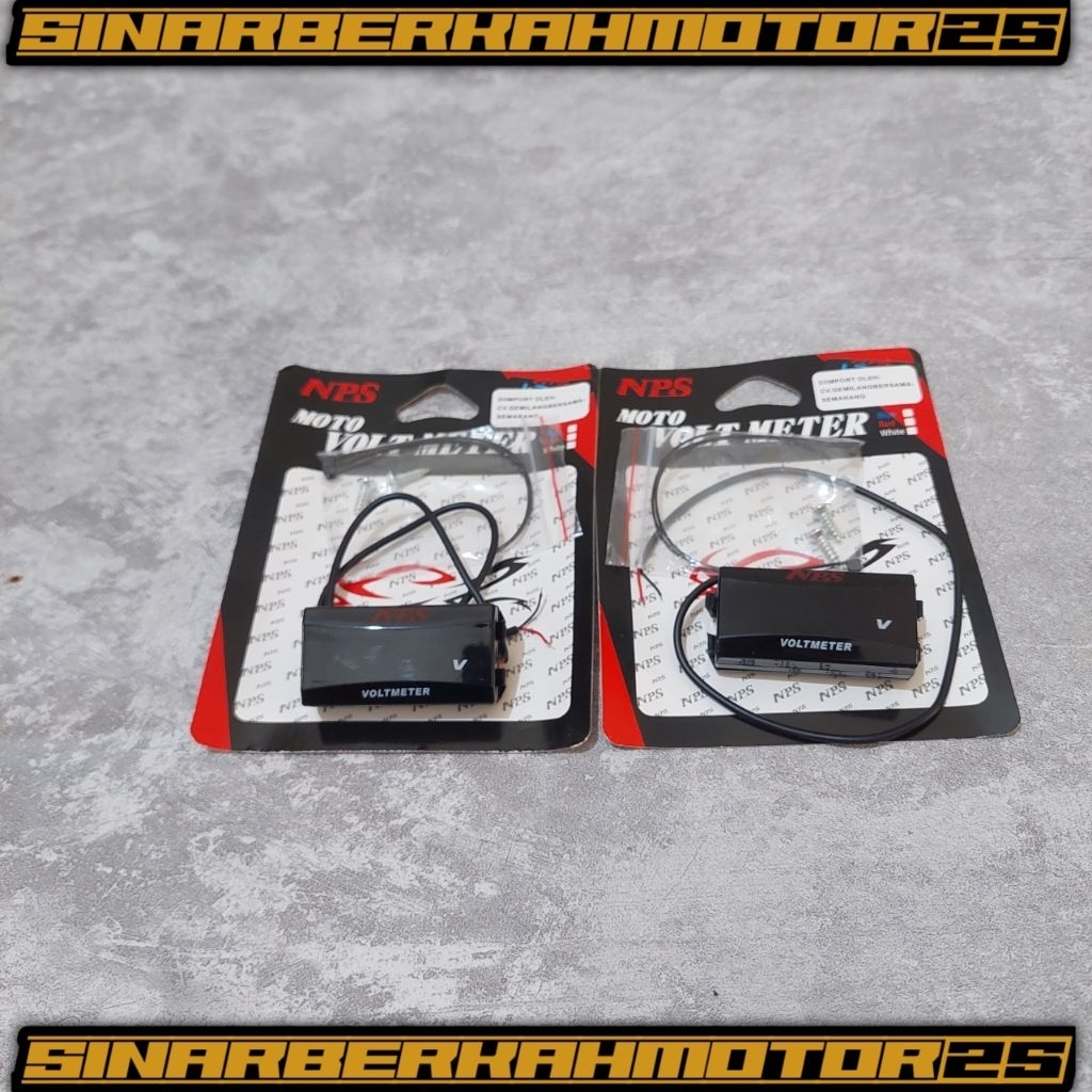 voltmeter digital motor universal nps waterprof tahan air pengukur suhu motor digital