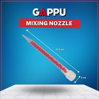 Gappu - Mixing Nozzle for Premium Epoxy Tile Grout Waterproof Resin