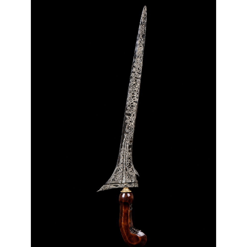 Keris Kalamisani Pamor Kupu Tarung Tangguh Pajajaran