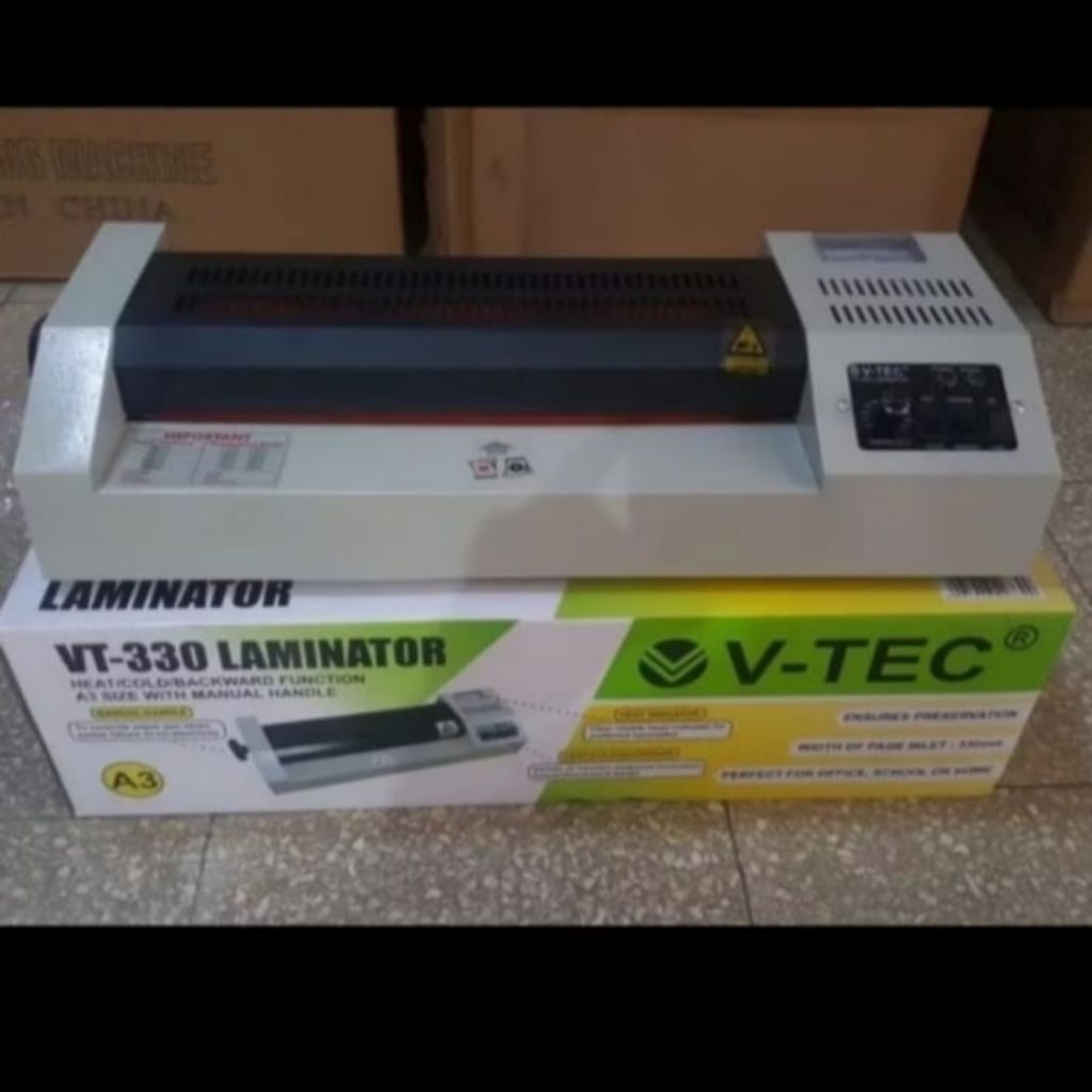 Mesin laminating A3 VTECH VT330 V-TECH VT-330 Laminator Laminasi laminated