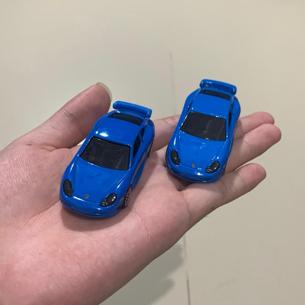 Hotwheels Porsche 911 GT3 Cup Biru Loose - Fast & Furious