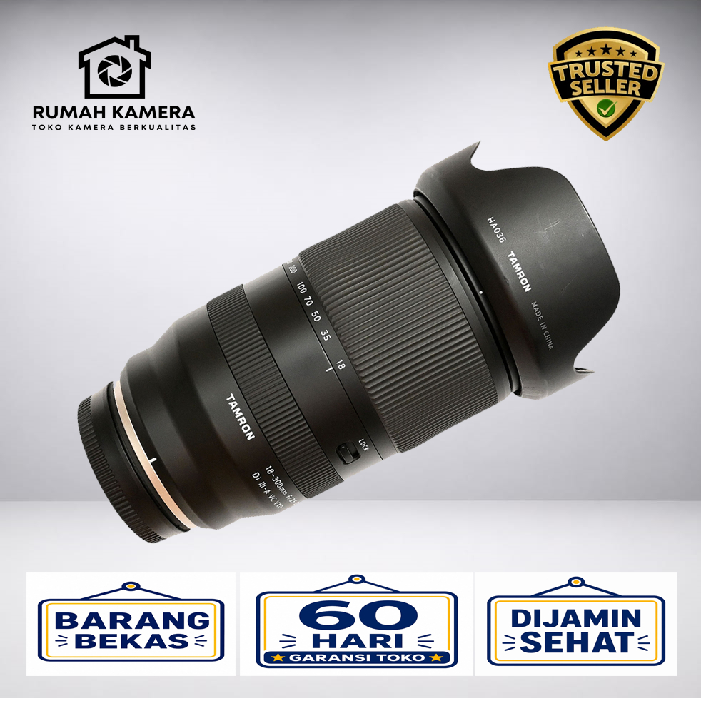 Lensa Tamron 18-300mm DI III-A VC VXD For Fujifilm