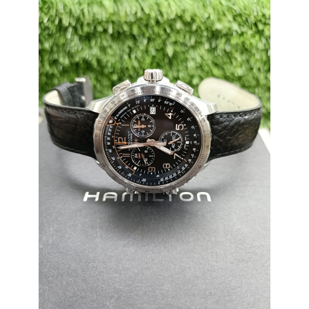 Hamilton khaki X-Wind GMT Chronograph Original