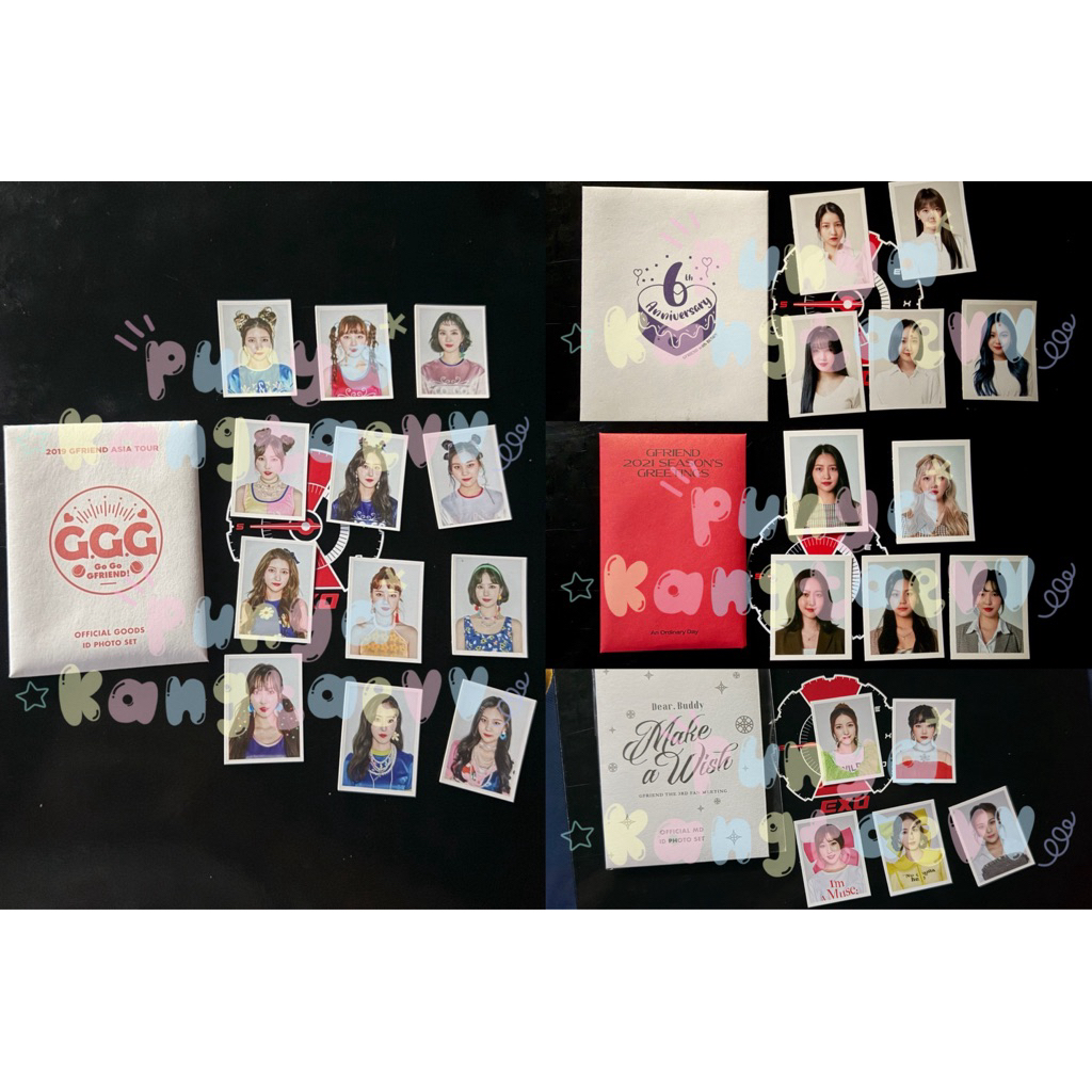 GFRIEND ID PHOTO SET | GGG | FAN MEETING | SEASON GREETING | ANNIVERSARY