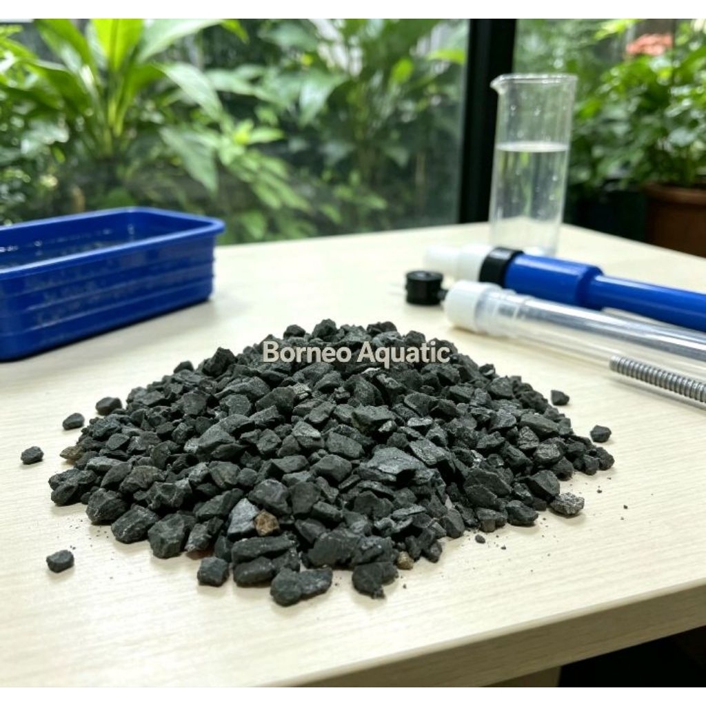 KARBON AKTIF BEST CARB ( 1 KG ) // IODINE 600 // DARI CANGKANG KELAPA SAWIT // MEYARING ZAT BESI TIN