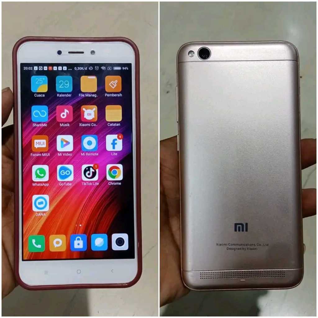 HP XIAOME REDMI 5A HP SECOND NORMAL SIAP PAKAI