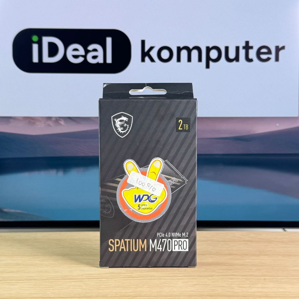 MSI SPATIUM M470 Pro 1TB PCIe 4.0 NVMe M.2 2280 SSD