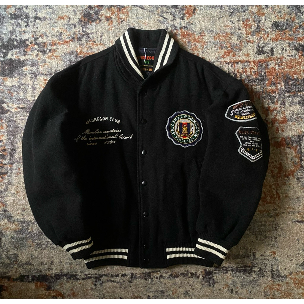 Vintage varsity wool McGregor rugby