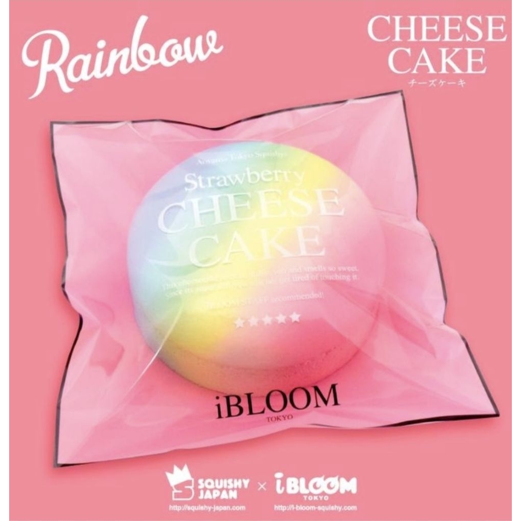 JUMBO SQUISHY IBLOOM STRAWBERRY CHEESE CAKE
