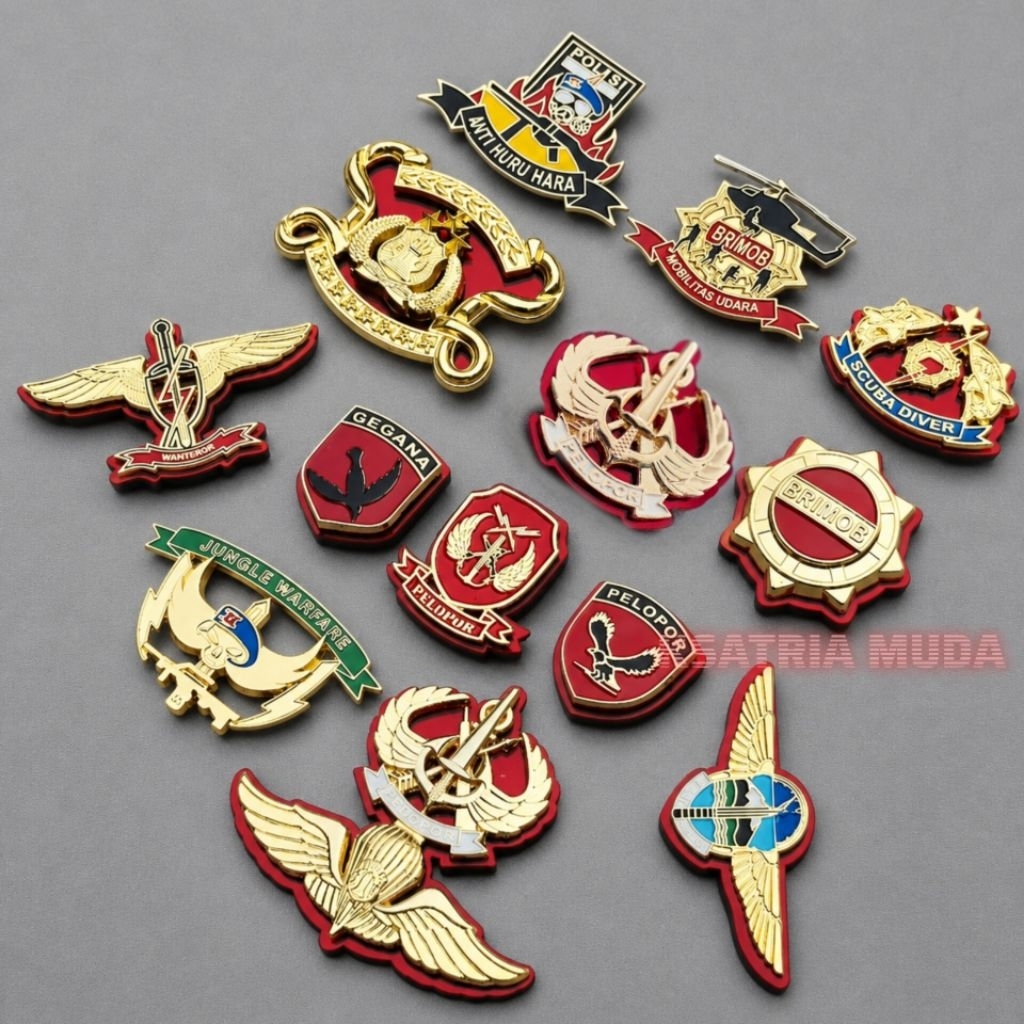 PIN BRIMOB / BRIVET BRIMOB LENGKAP