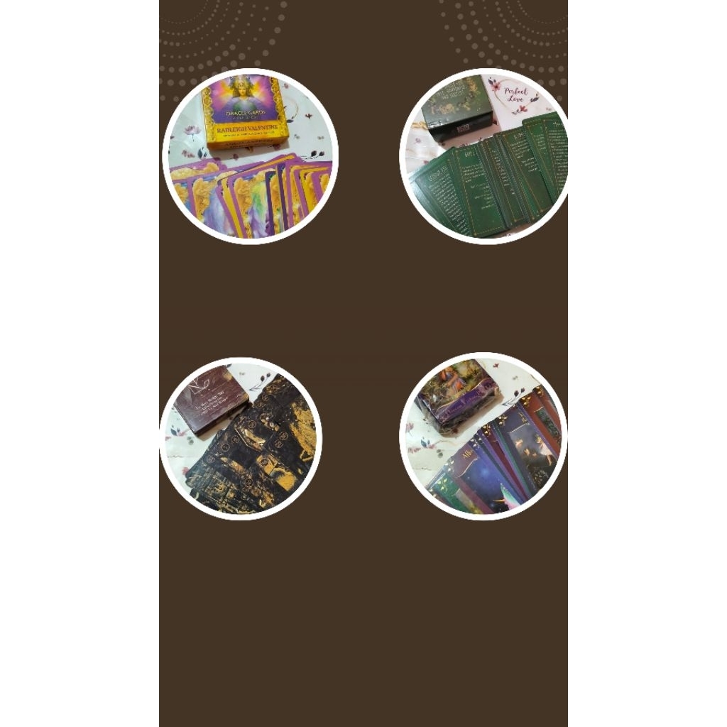 KARTU TAROT DAN ORACLE PRELOVED