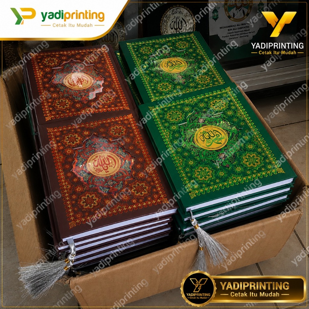 Cover Yasin Model Mozaik Custom