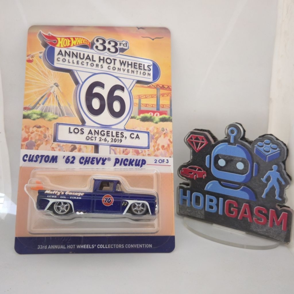Hotwheels Custom '62 Chevy Pick Up | Convention | LA | Los Angeles | 66th Collectors Convention | Ve