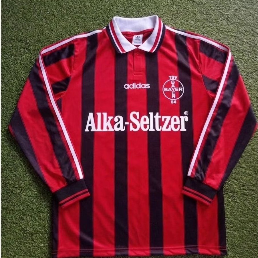 Jersey Retro Leverkusen Home 1994/95 Vintage Classic Blokecore
