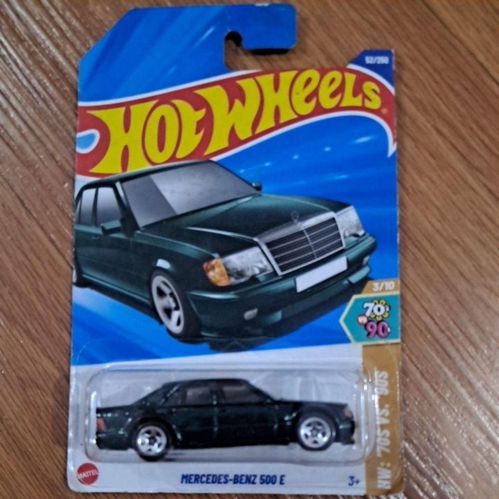 hotwheels mercedes-benz 500e