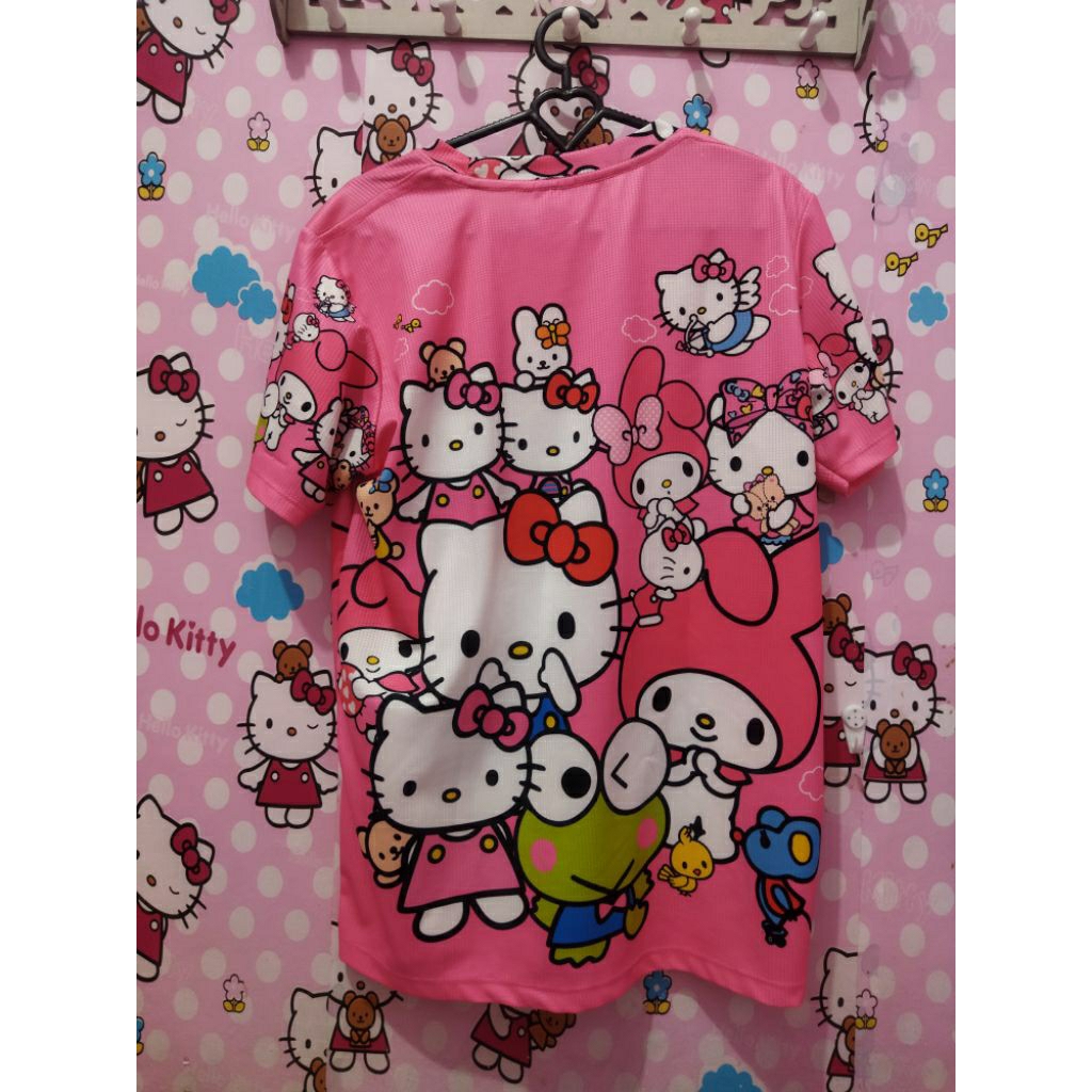 kaos hello kitty preloved