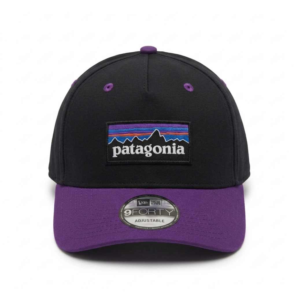 Topi Patagonia x New Baseball Original / Topi Baseball Outdoor Patagonia Black Purple Premium
