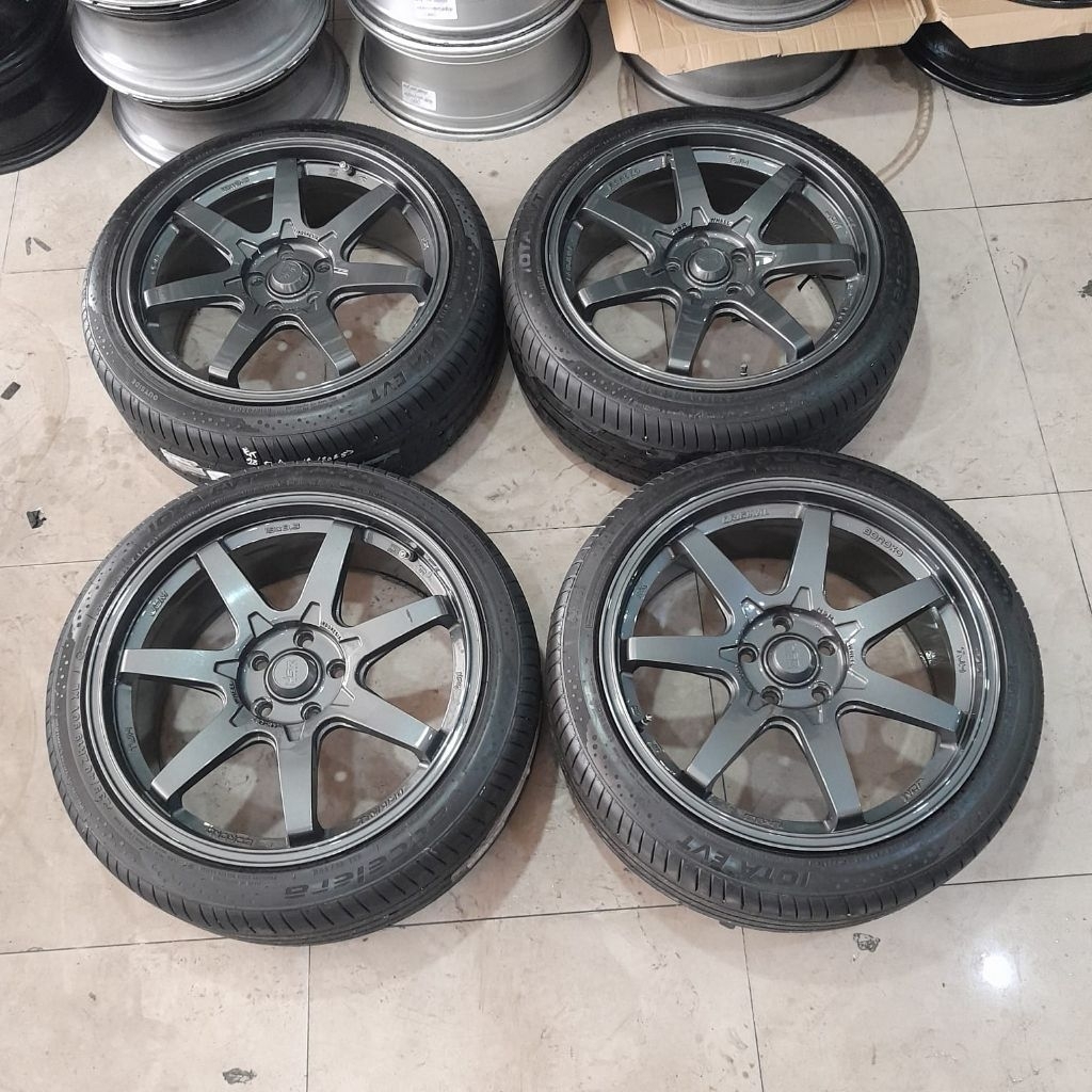 JUAL VELG HSR BOROKO TJH R19X8,5 5X114,3 ET GREY 235 40 R19 2026