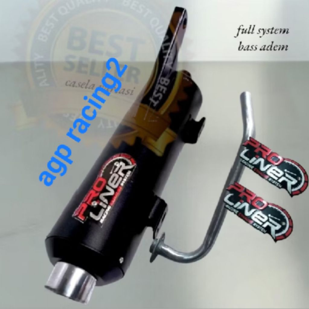 KNALPOT STANDAR RACING AGP proliner Beat karbu delux esp mio vario old varionew