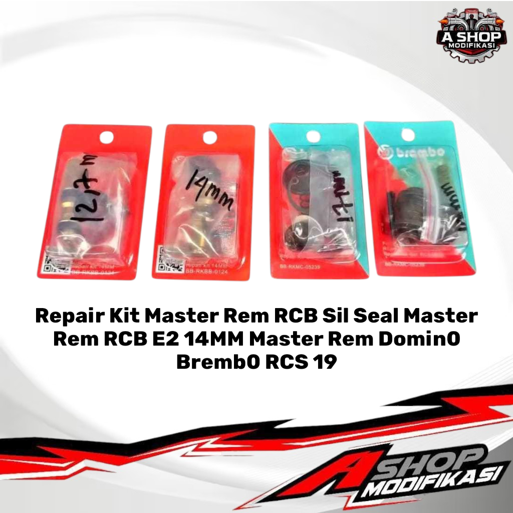 Repair Kit Master Rem RCB Sil Seal Master Rem RCB E2 14MM Master Rem Domin0 Bremb0 RCS 19
