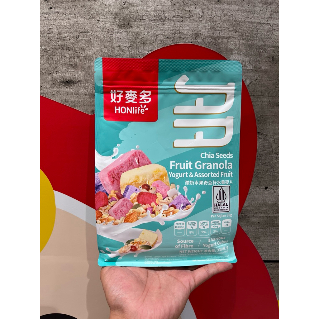 Honlife Chia seeds Fruit Granola Yogurt