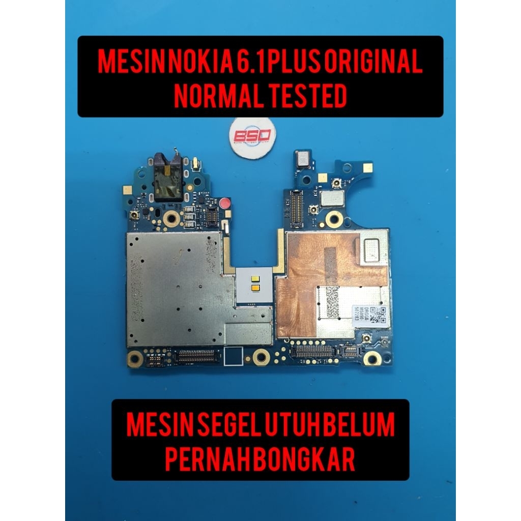 Bukan Handphone Part Mesin Nokia 6.1 Plus Original Copotan