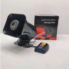 Toa Mini Speaker Mini Klakson Motor Corong Kotak 3 Mode Suara 12V
