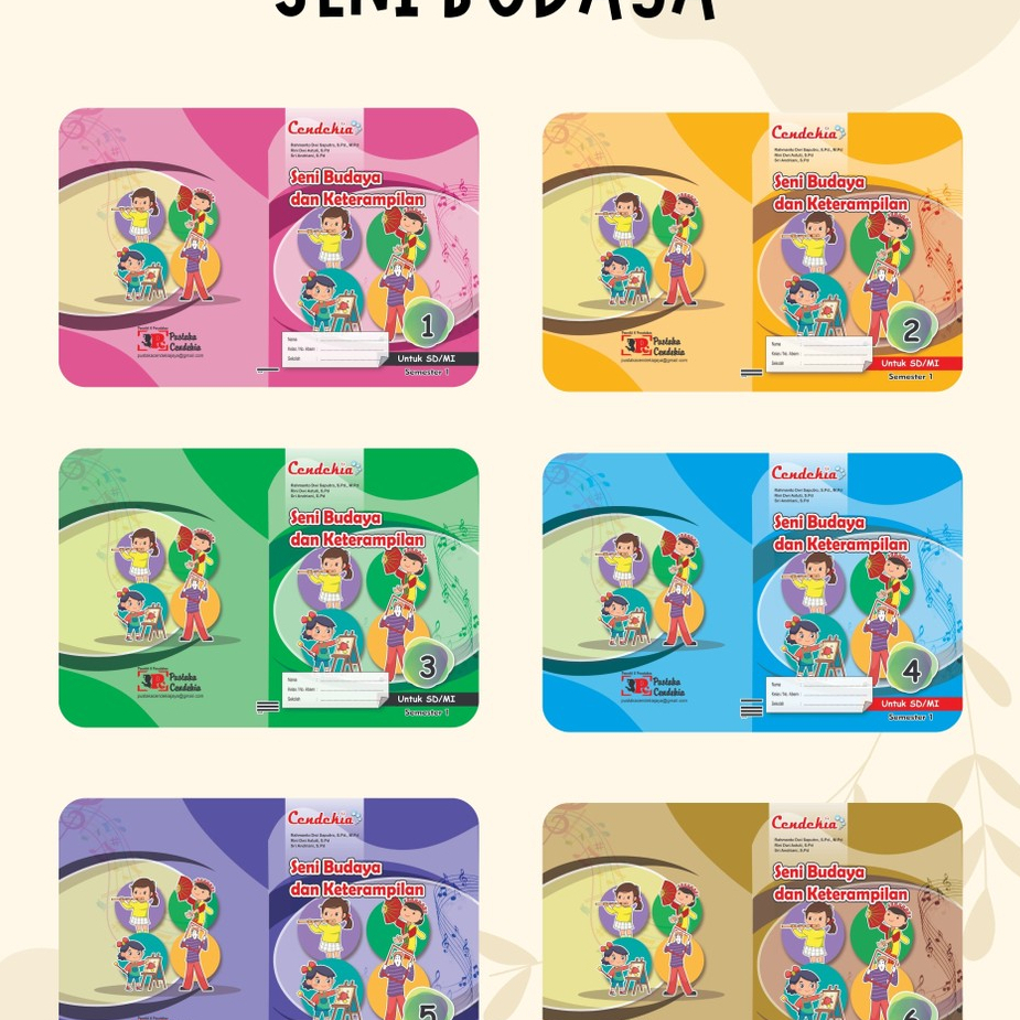Modul SBDP SD/MI Semester 1//Buku Pendamping SBDP//PUSTAKA CENDEKIA