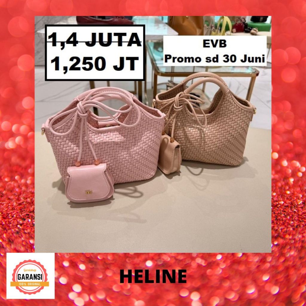 Tas EVB satchel bag seri AQILA sale 100% original store