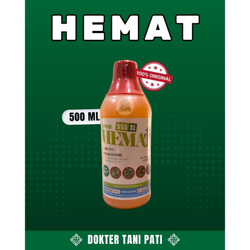 Herbisida HEMAT 555 SL Ukuran 500 ML