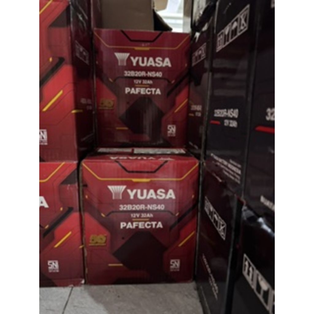 AKI BASAH MOBIL YUASA PAFECTA NS40 32 Ampere (Avanza, Xenia, Rush, Ayla)