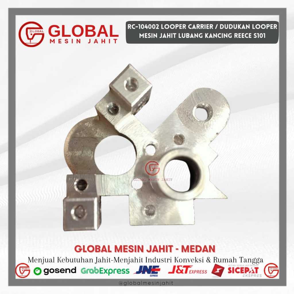 RC 10-4002 Looper Carrier / Dudukan Looper Mesin Jahit Lubang Kancing REECE S101