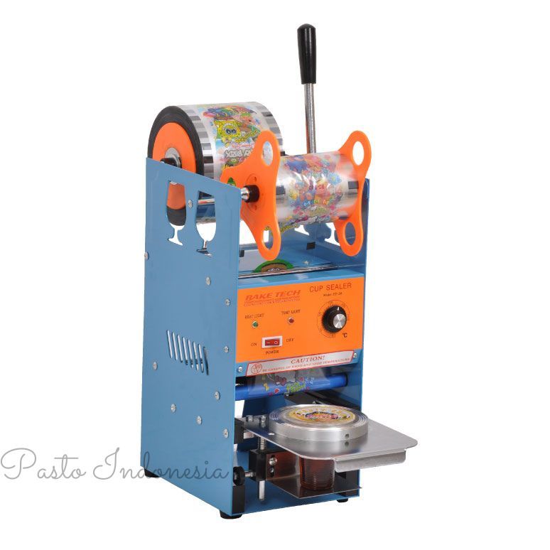 MESIN PRES MINUMAN GELAS PLASTIK CUP SEALER IMD