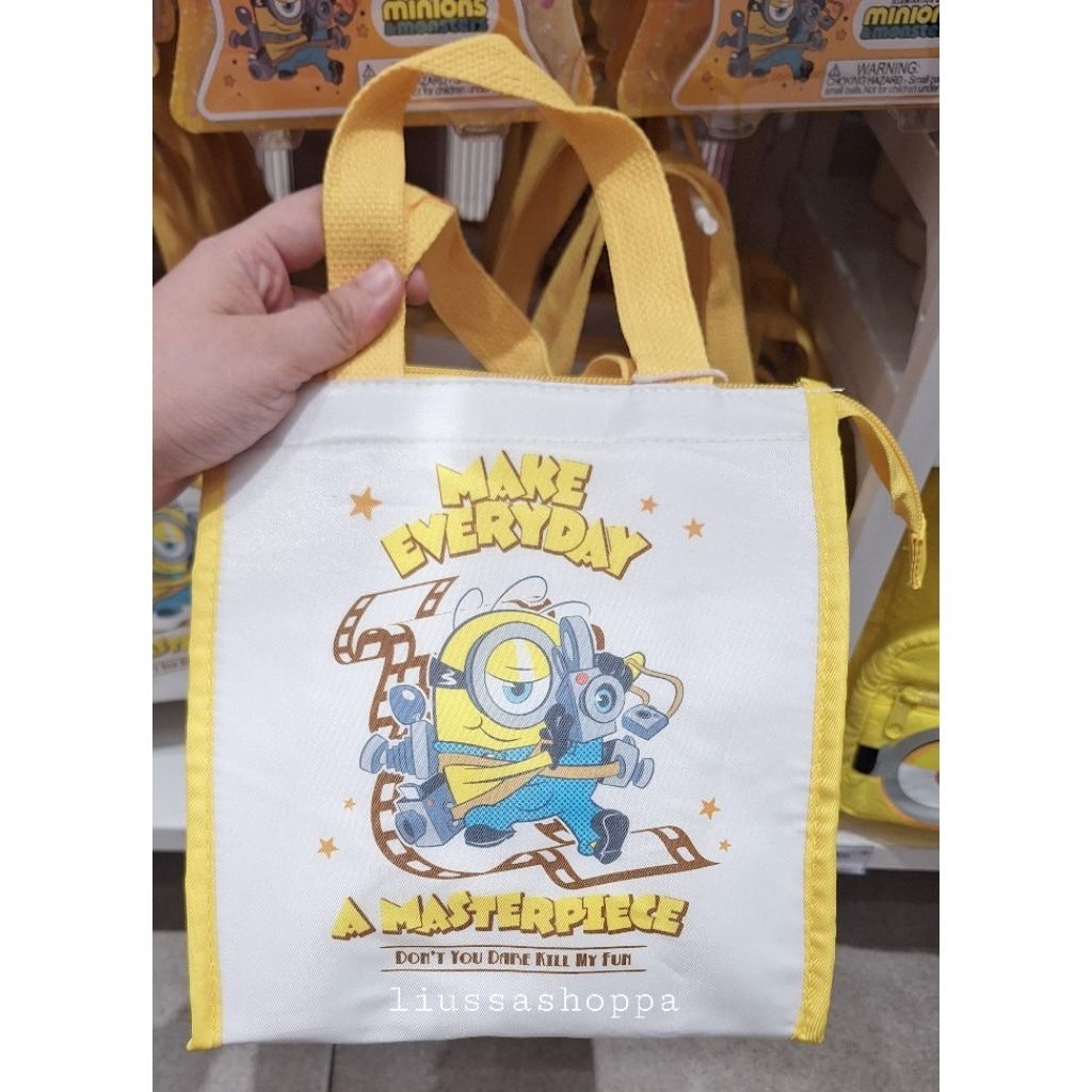 Tas Bekal Miniso - Minions and Monsters Lunch Bag