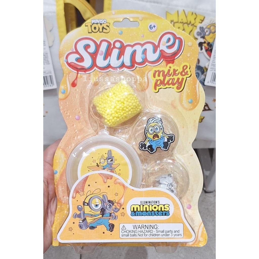 Mainan Miniso - Minions and Monsters Slime