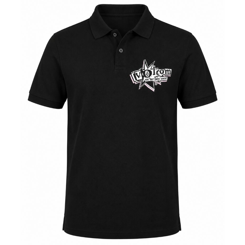 Tshirt - Polo Shirt - Kaos Polo - Kaos Kerah - Baju Kerah - Volcom