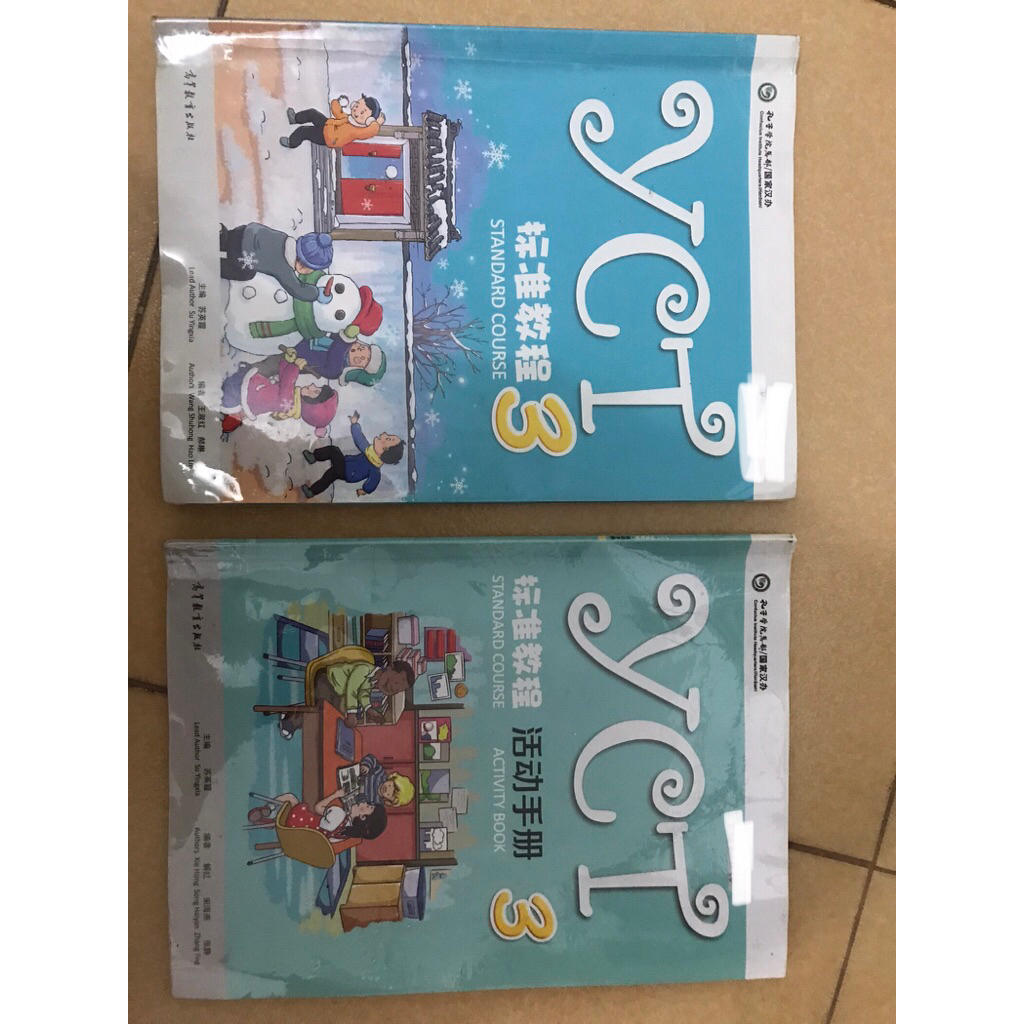 YCT 3 mandarin standart course & activity book