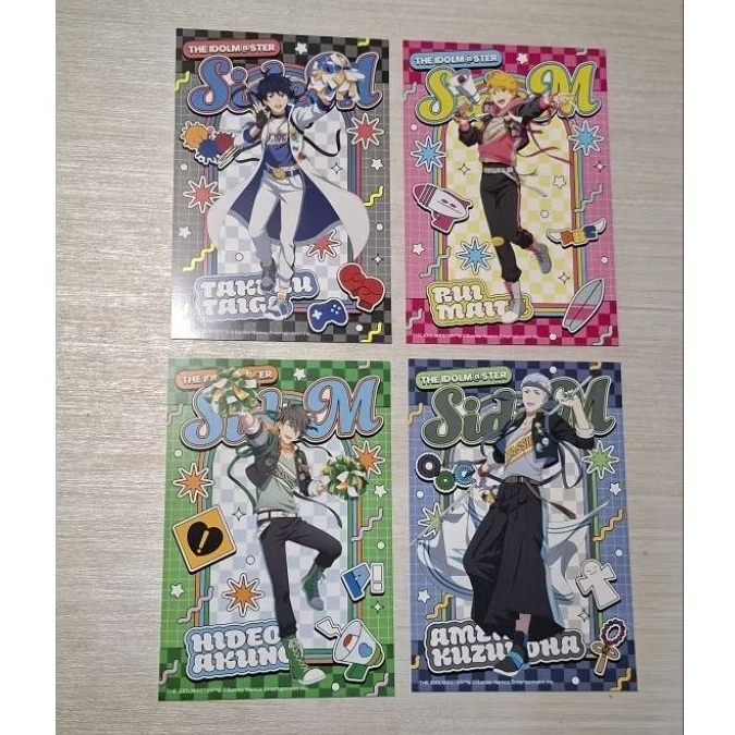 postcard idolmaster SideM set