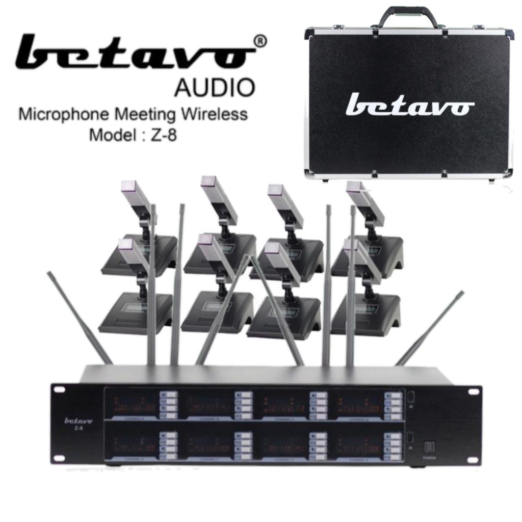 Mic meja conference wireless betavo Z8 professional