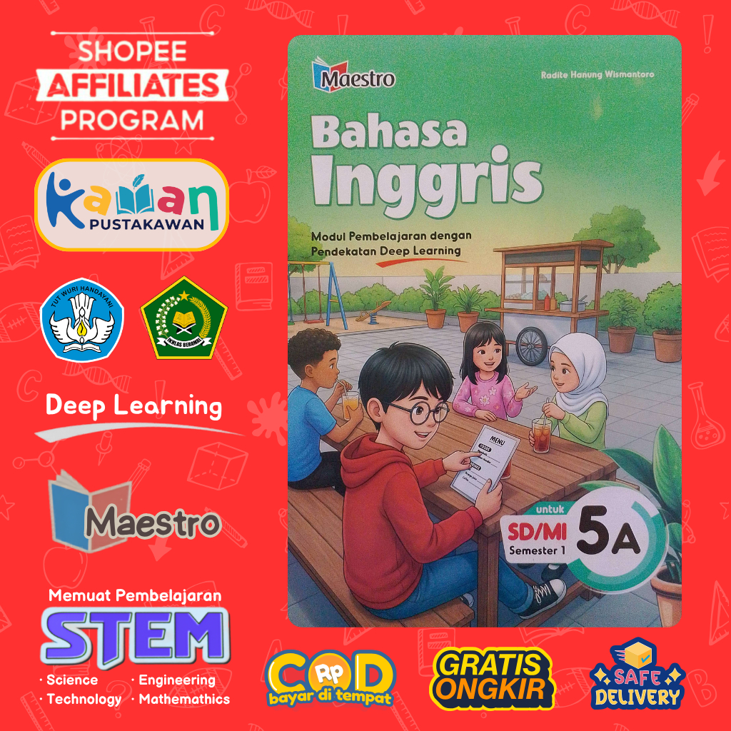 Maestro Bahasa Inggris Kelas 5 SD/MI Modul Ajar