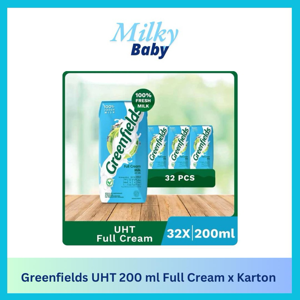 Greenfields UHT 200 ml x karton