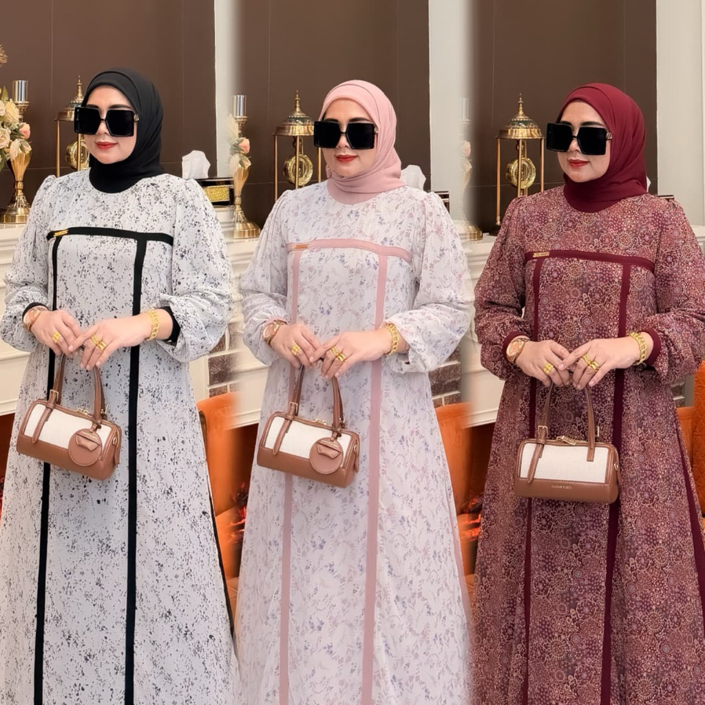 GAMIS FATIMAH SET HIJAB // COD FATIMAH SET
