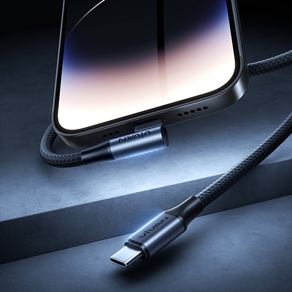 Kabel Data VIVAN VK90-AC100 / VK90-CC100 / VK90-CL100 Original – Fast Charging & Data Transfer 1 Met