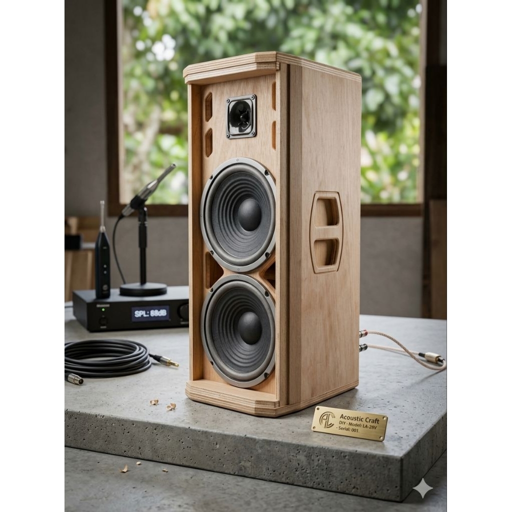 box sr 8 inch.box sr 8in dobel.Box speaker SR 8 inch Double plus tweter // Box Sidefill 8 inch