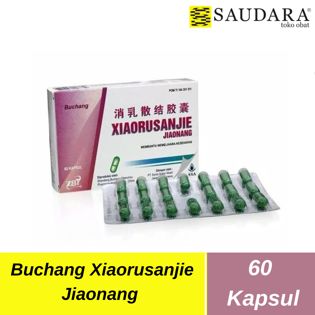 Buchang Xiaoru Sanjie Capsule (60 Kapsul)