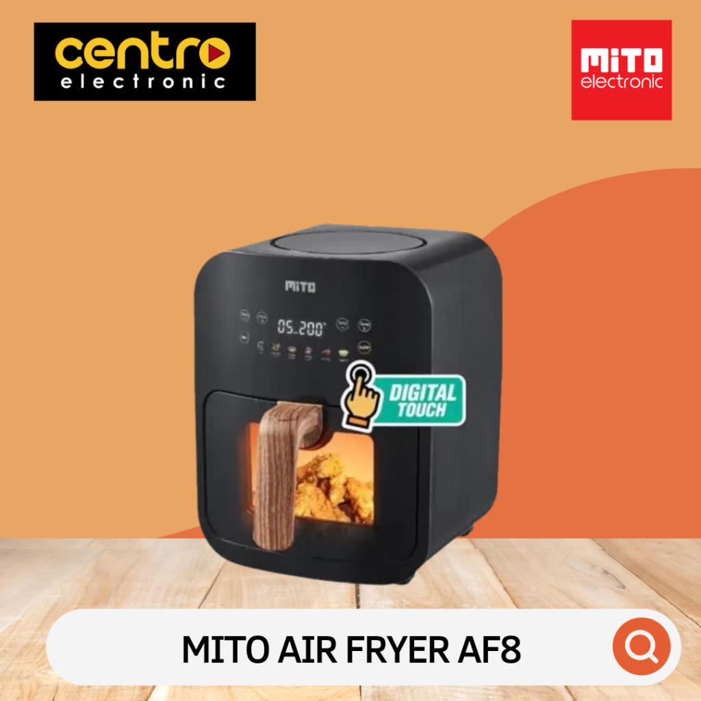 MITO AIR FRYER AF8 BLACK